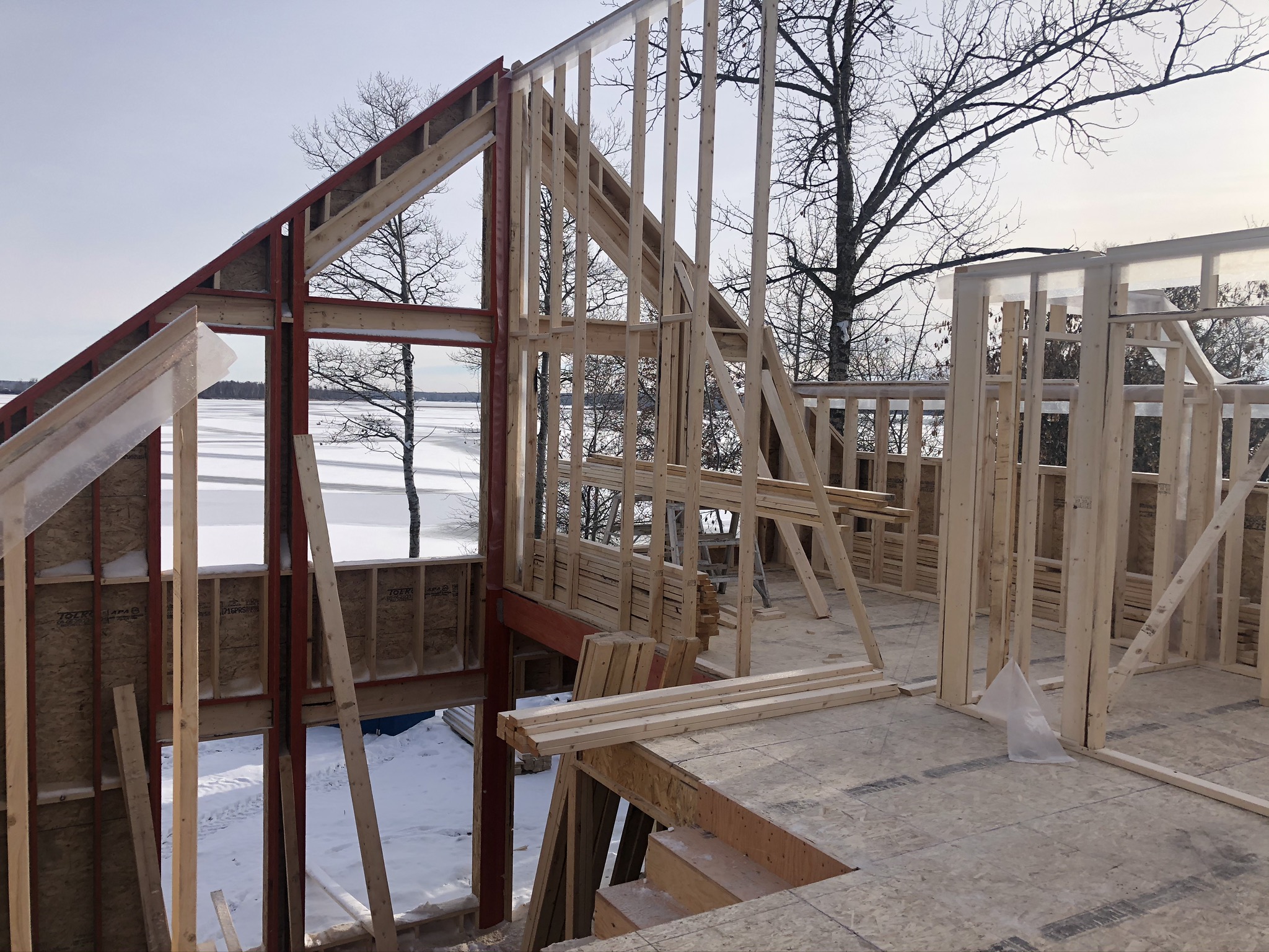 Two Story Lake Isle, Alberta Bro Built Homes Custom Home Builder